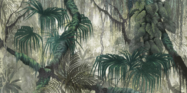 Pintura de un bosque Pintura de un bosque