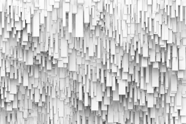Formas rectangulares blancas en una pared Formas rectangulares blancas en una pared