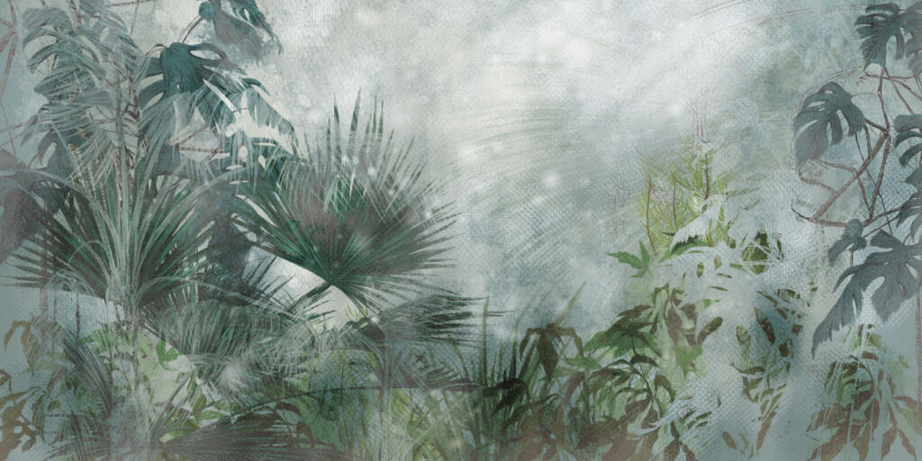 Pintura de un bosque Pintura de un bosque