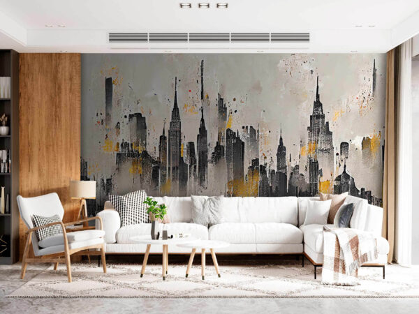 Pintura de una ciudad Pintura de una ciudad