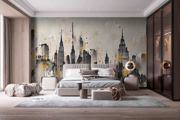 Pintura de una ciudad Pintura de una ciudad