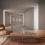 Fotomurales Pasillo largo con entrada de luz