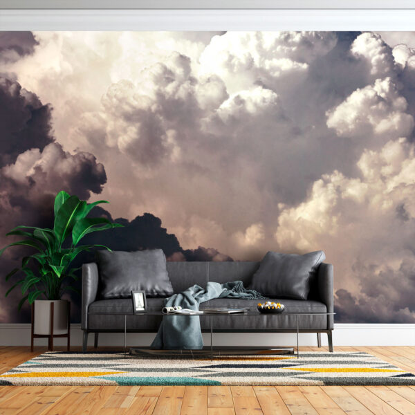 Cielo nublado con muchas nubes Cielo nublado con muchas nubes