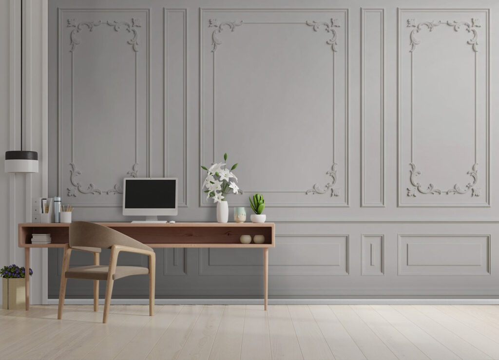 u72615piw2 1024x739 - Pared blanca con moldura - tegory