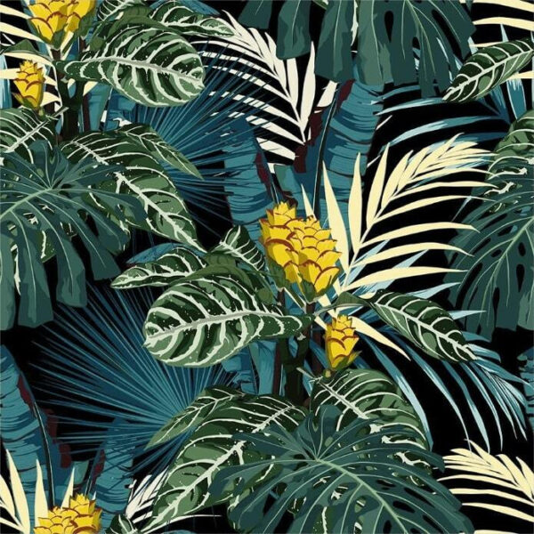 Patrón de plantas tropicales Patrón de plantas tropicales
