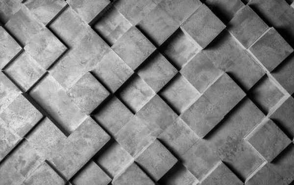 Pared gris y blanca con cuadrados Pared gris y blanca con cuadrados