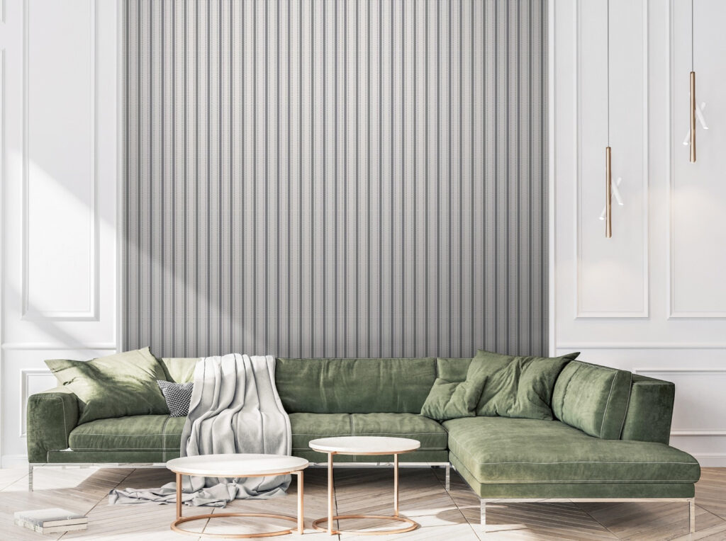 Elegant lines in soft contrast