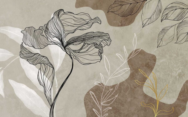 Dibujo de una flor Dibujo de una flor