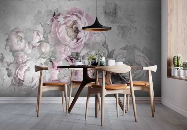 Group of pink flowers Group of pink flowers