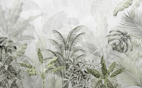 A wallpaper with plants