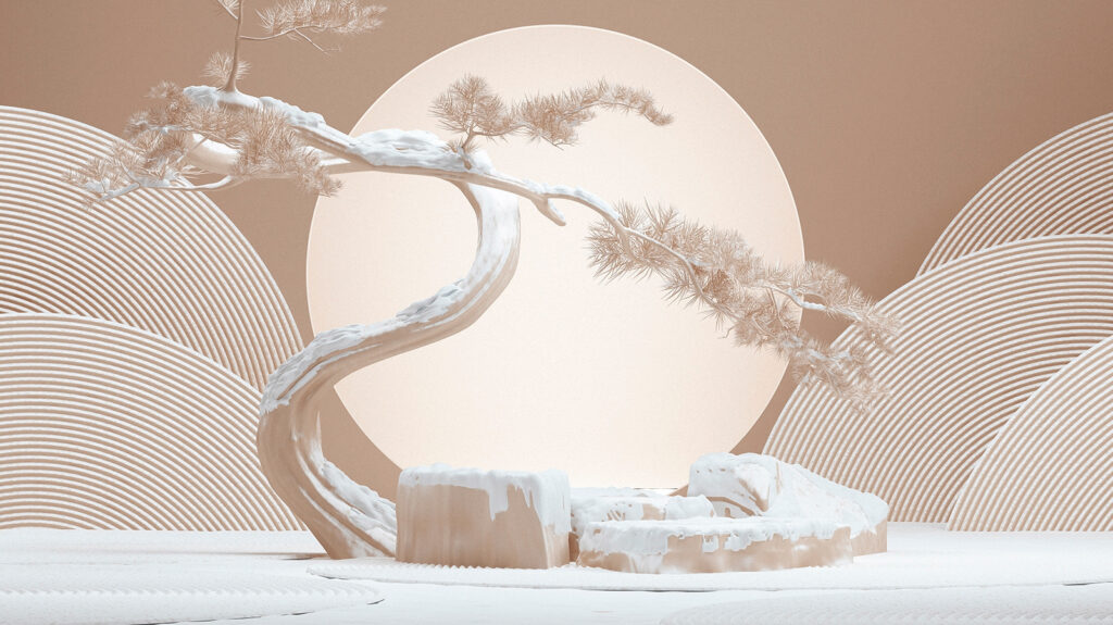 Árbol con nieve Árbol con nieve