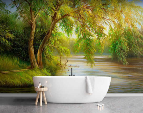 Río con árboles y hierba u62865pit1 600x476 - Río con árboles y hierba