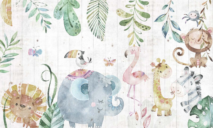 Mural de animales
