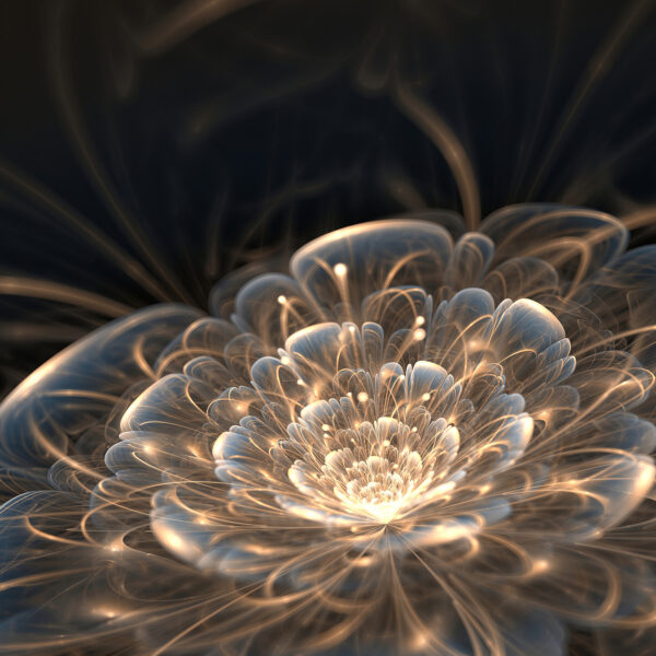 Hipnotizante diseño floral abstracto Hipnotizante diseño floral abstracto