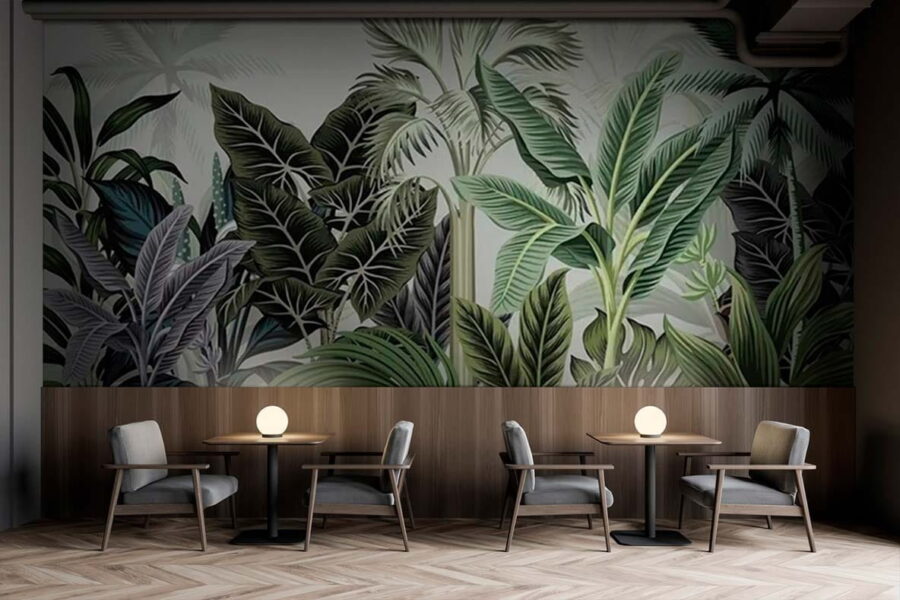 Grupo de plantas tropicales