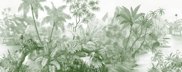 Dibujo de un bosque Dibujo de un bosque