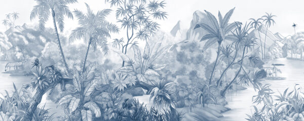 Dibujo de un bosque Dibujo de un bosque
