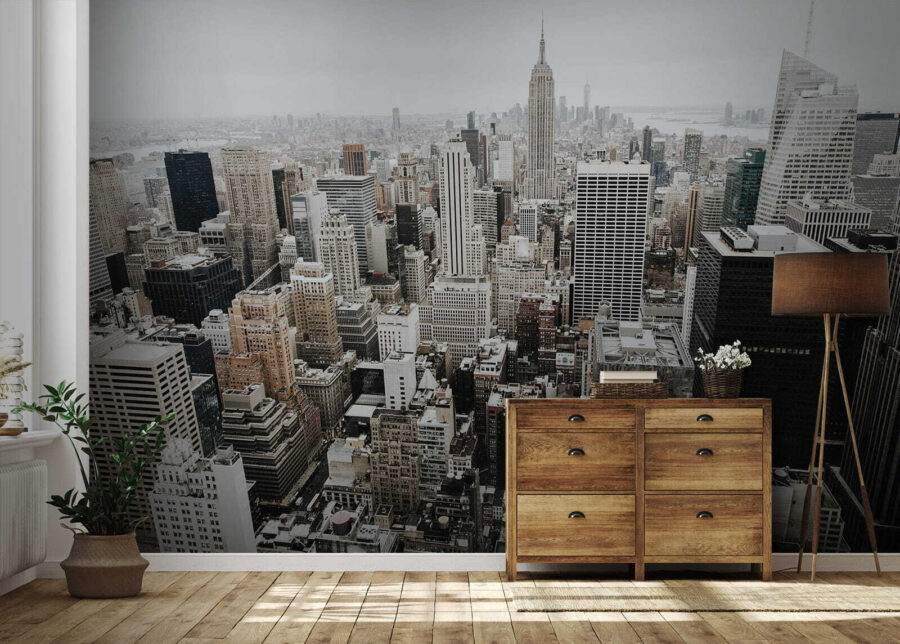 Ciudad con muchos edificios altos Ciudad con muchos edificios altos