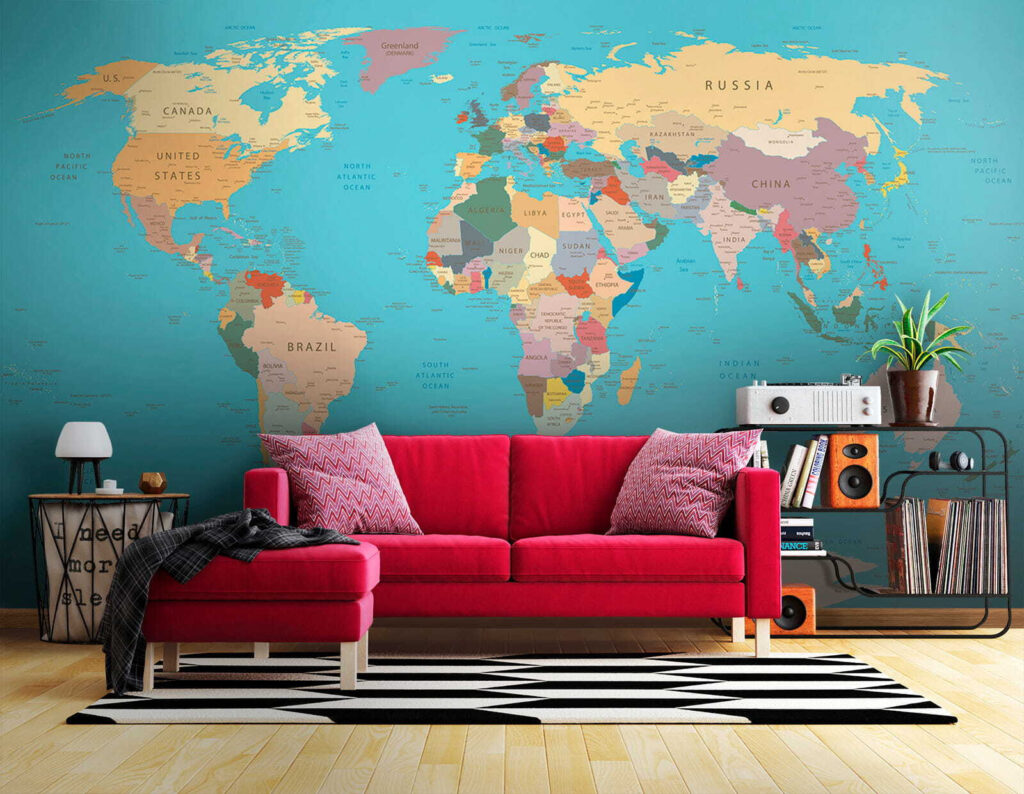Map of the world