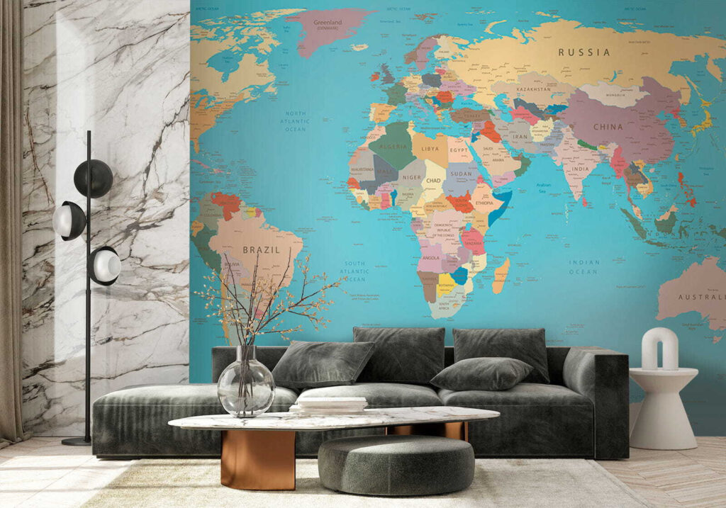 Map of the world
