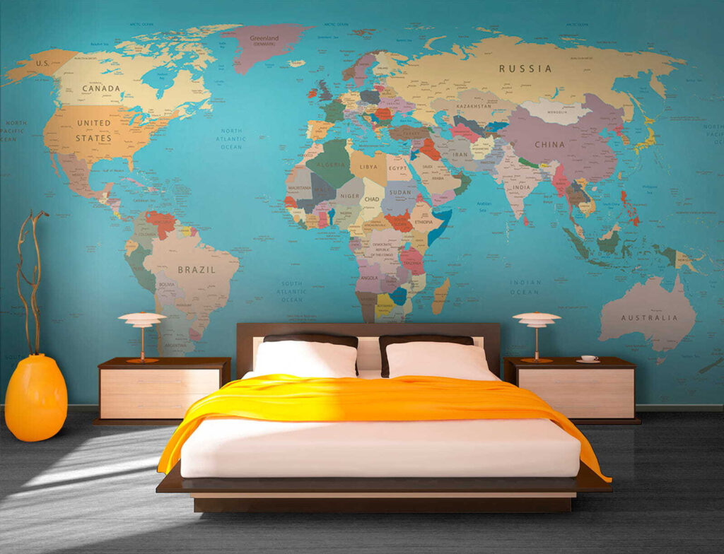 Map of the world