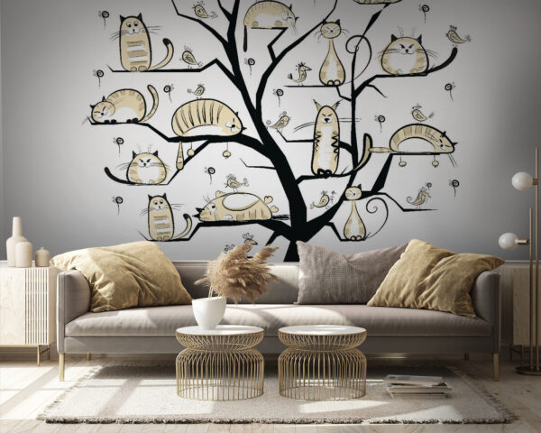 Árbol con gatos Árbol con gatos