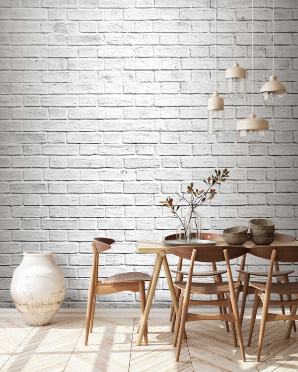 Muro de ladrillo blanco con muchos ladrillos pequeños u54004pik3 600x750 - Muro de ladrillo blanco con muchos ladrillos pequeños