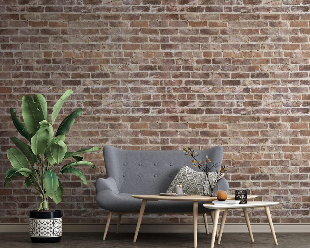 Brick wall with many bricks Brick wall with many bricks