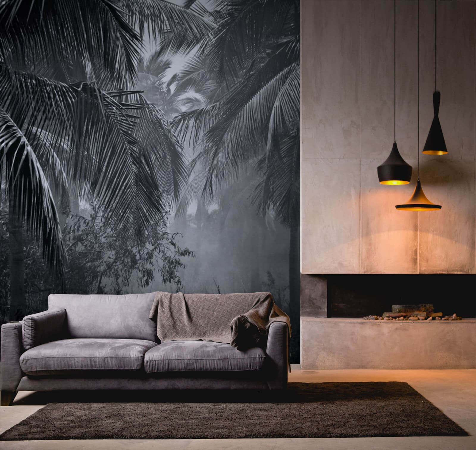 u51932pig1m - Bosque brumoso con palmeras - tegory