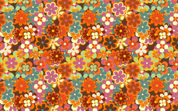 Grupo de flores de colores Grupo de flores de colores