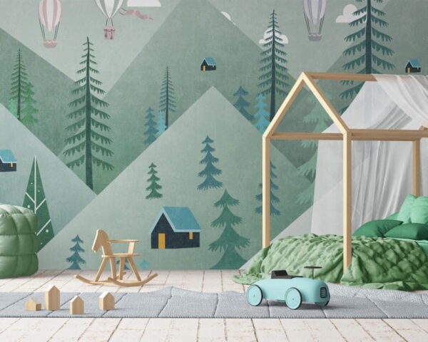 u51241pir3 600x480 - Paisaje con árboles y globos aerostáticos - tegory