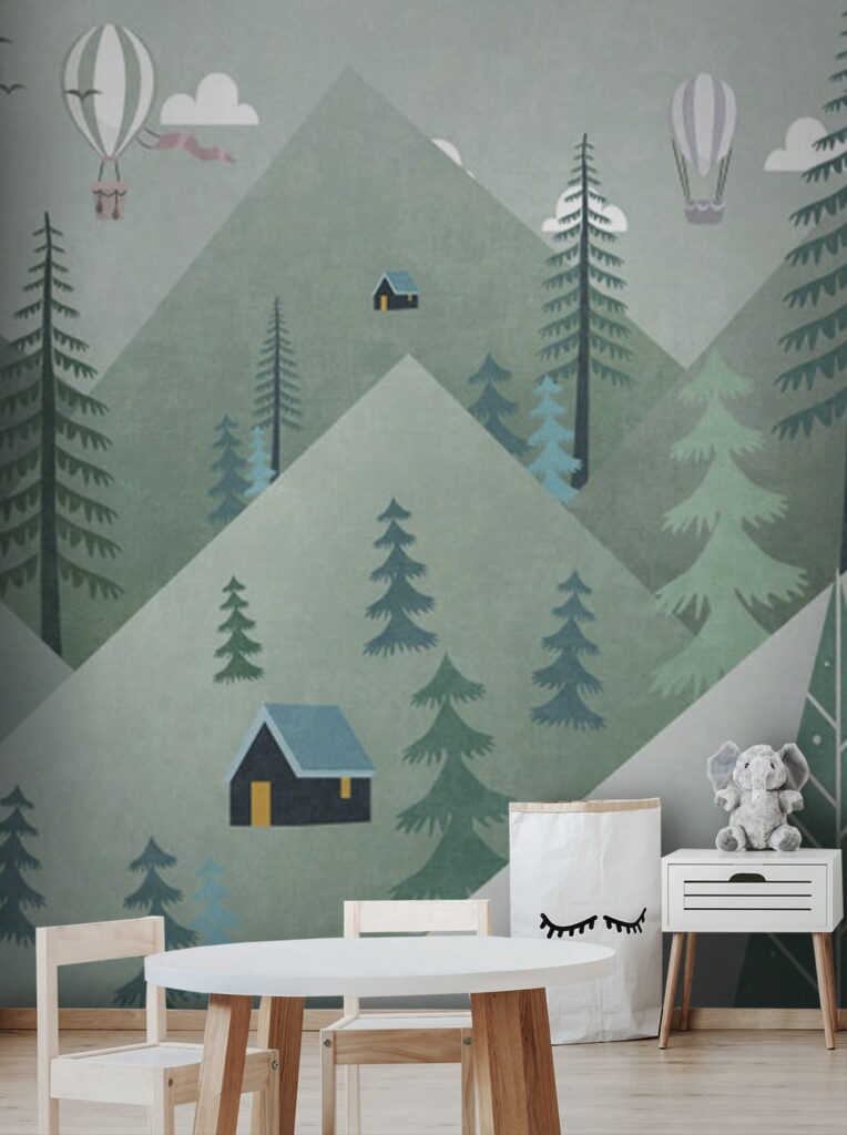 u51241pir1m 764x1024 - Paisaje con árboles y globos aerostáticos - tegory