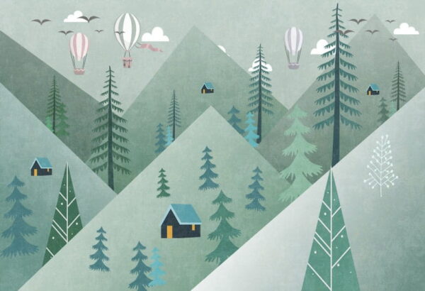 u51241p 600x410 - Paisaje con árboles y globos aerostáticos - tegory