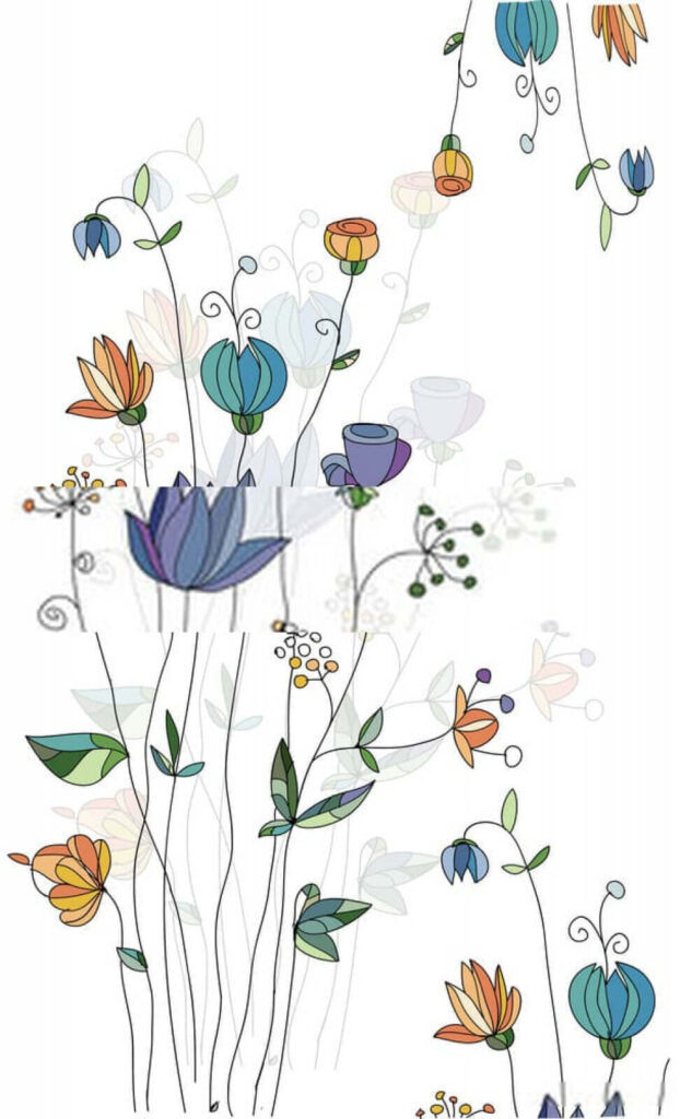 Collage de flores Collage de flores