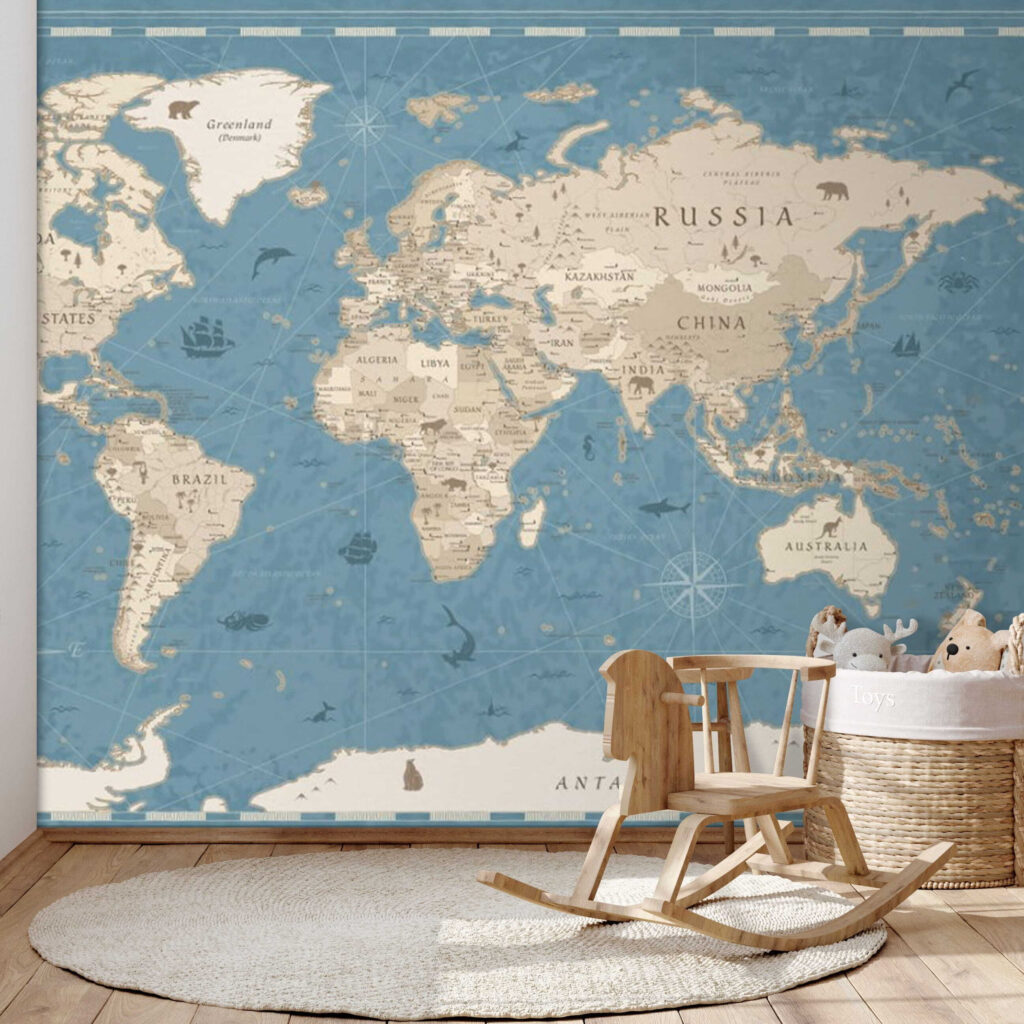 Map of the world