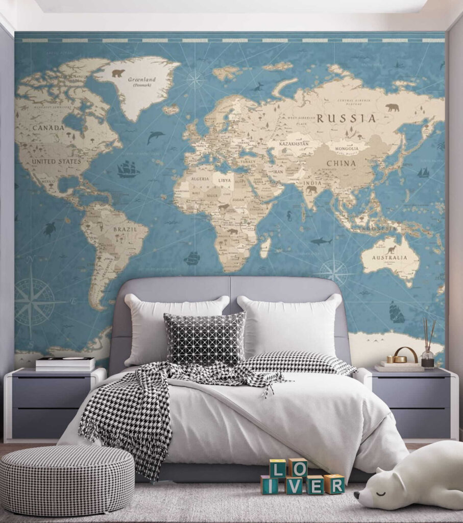 Map of the world