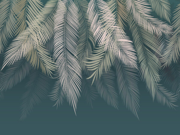 Group of palm leaves