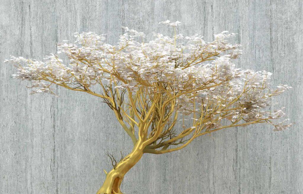 Árbol de flores blancas Árbol de flores blancas
