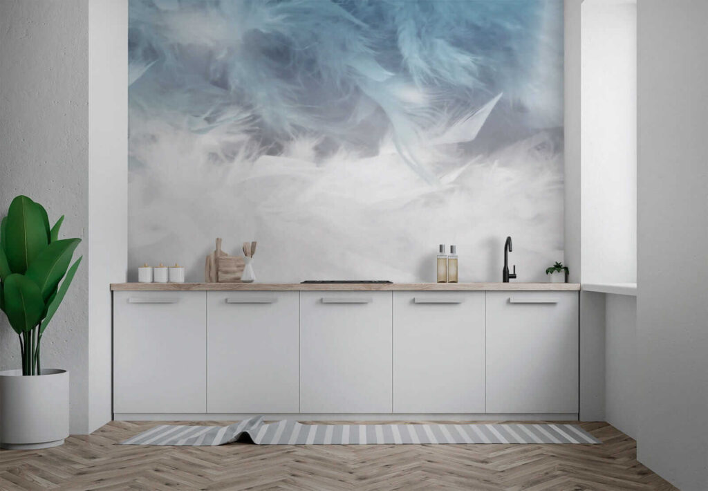 Soft textures in soothing colors