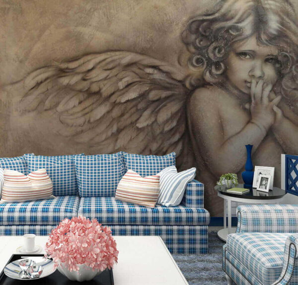 Pintura de un ángel bebé Pintura de un ángel bebé
