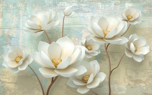 Group of white flowers