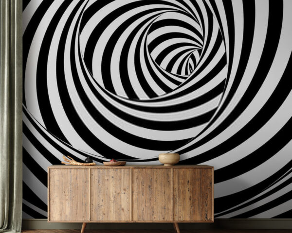 Espiral en blanco y negro Espiral en blanco y negro