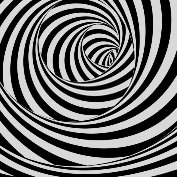 Espiral en blanco y negro Espiral en blanco y negro