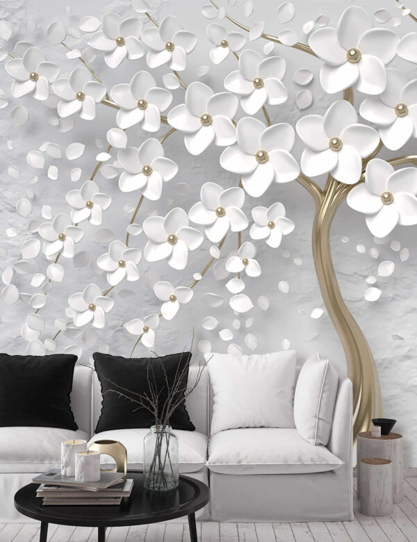 Árbol con flores y hojas blancas u37065pig3 600x780 - Árbol con flores y hojas blancas