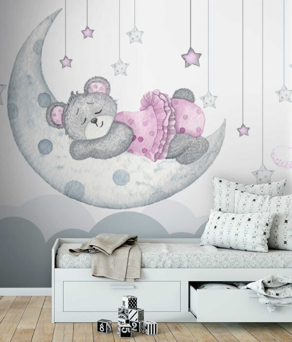 Osito durmiendo en la luna Osito durmiendo en la luna