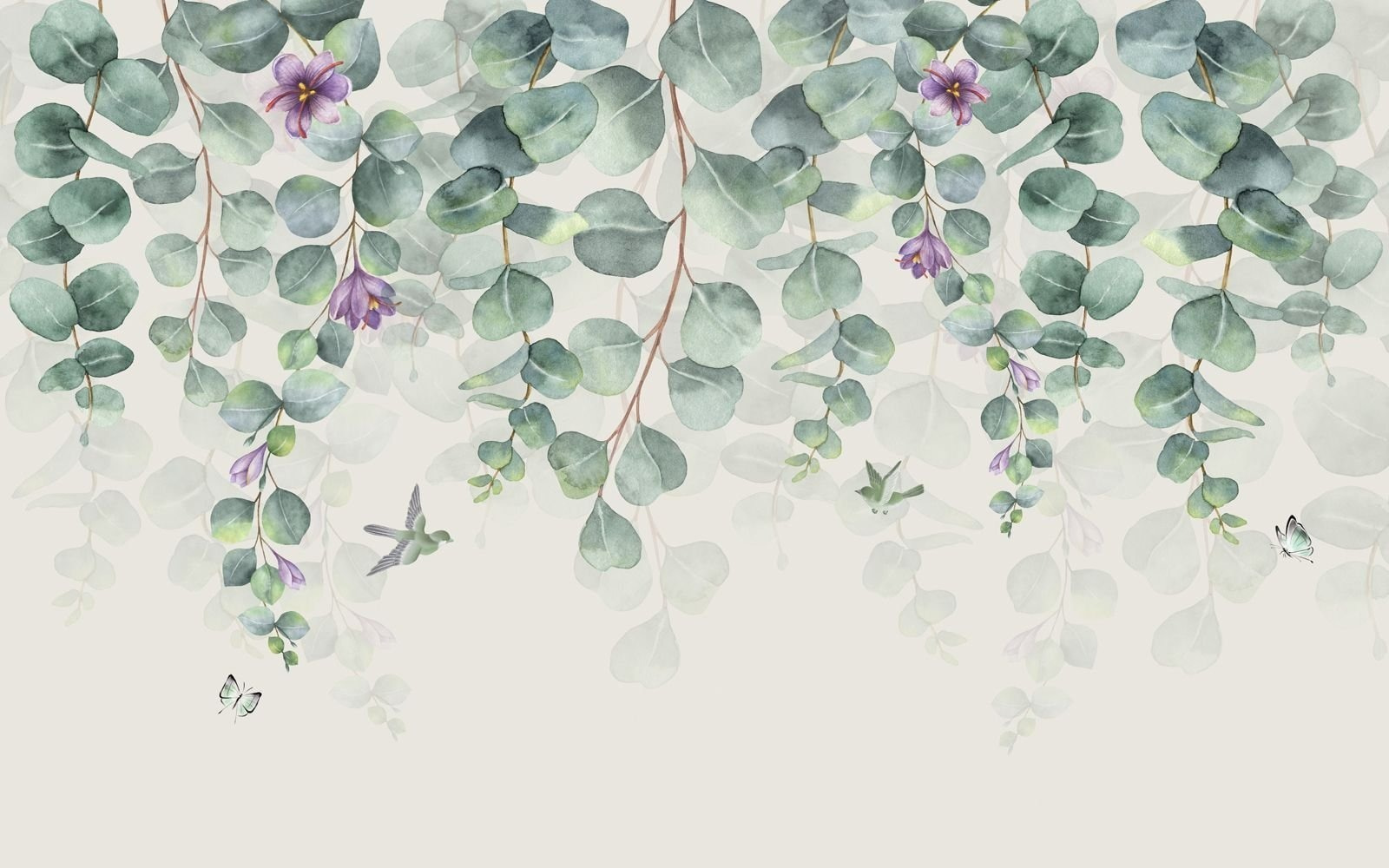 Delicate florals and vibrant foliage Delicate florals and vibrant foliage