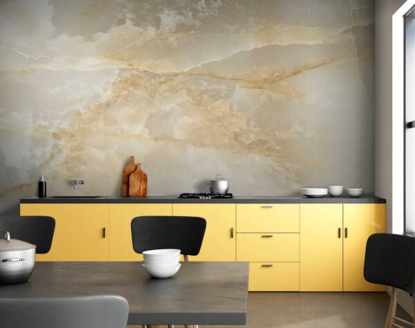 Soft hues blend in natural patterns