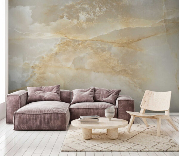 Soft hues blend in natural patterns