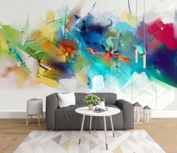 Fotomurales Fotomurales Colorido cuadro de flores (SKU: u30692)