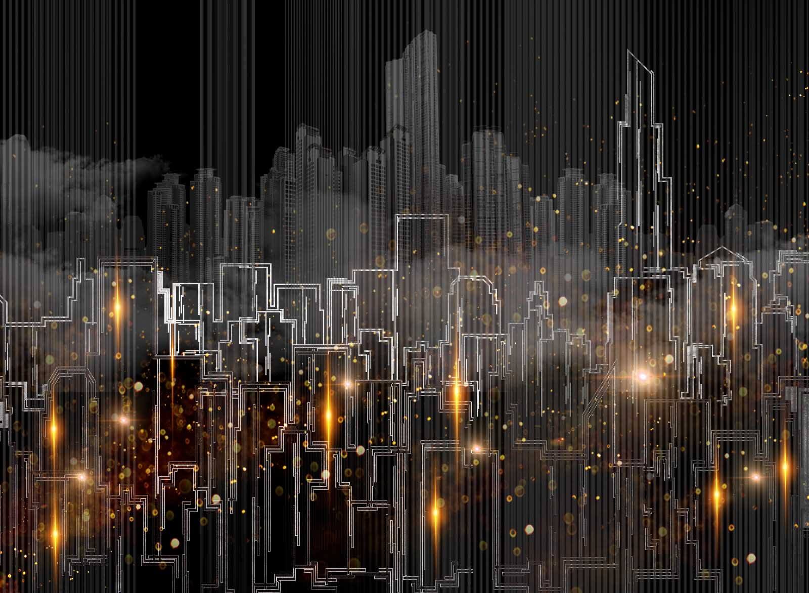 Dibujo de una ciudad u28545p - Dibujo de una ciudad - tegory